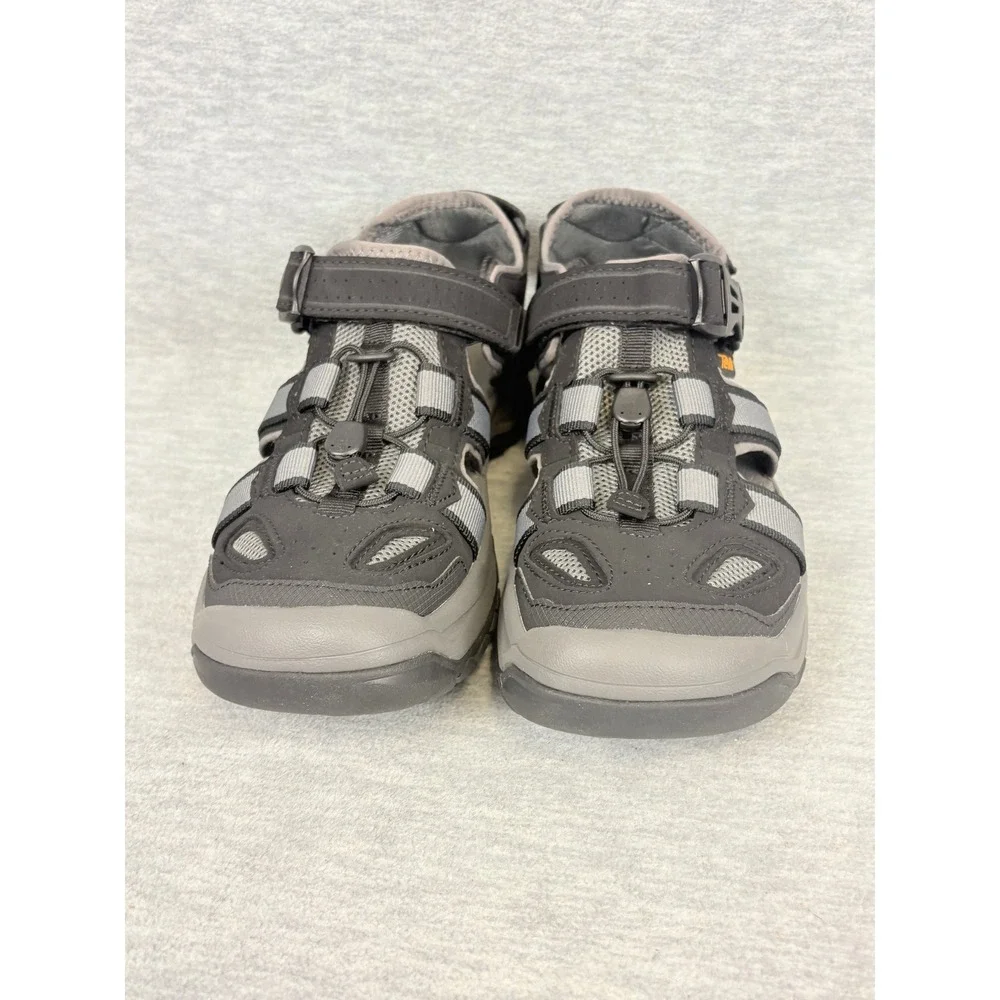 Teva Omnium 2 Water Hiking Shoes Mens * Black Grey Hybrid Sandals 1019180